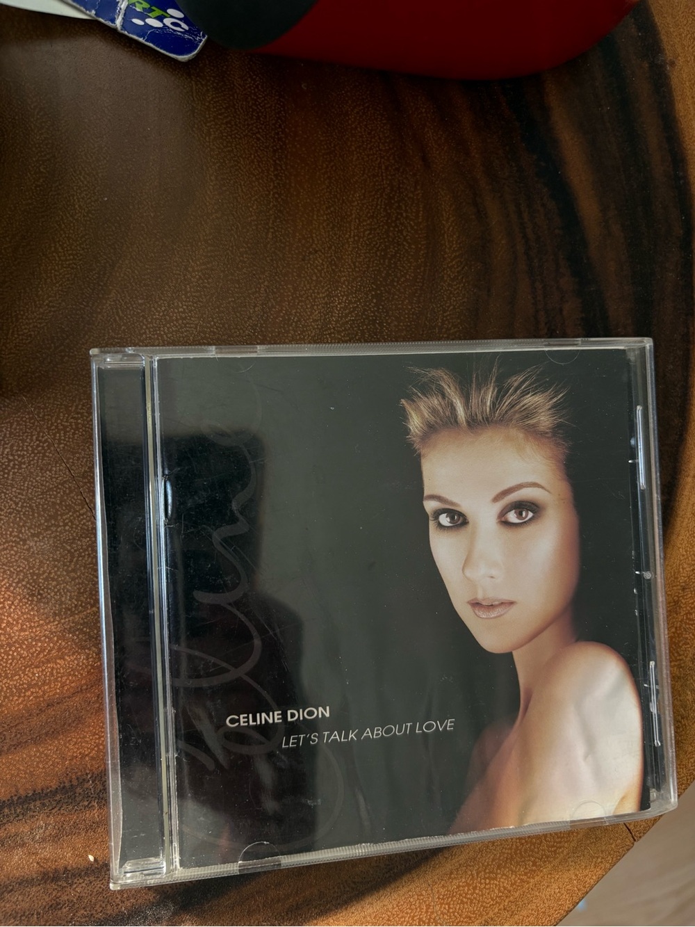 Celine Dion "Let's Talk About Love" CD - Black Cover